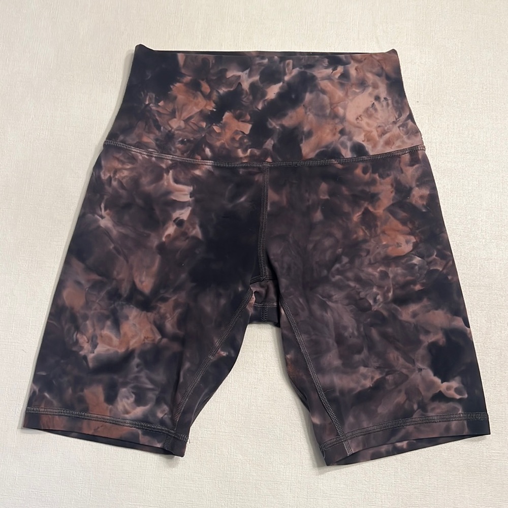 lululemon athletica Black and Brown Athletic Shorts